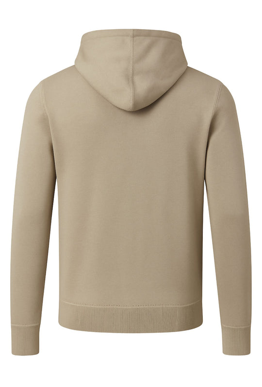 Maglione uomo con cappuccio maglia modello felpa invernale dresserd - BEIGE
