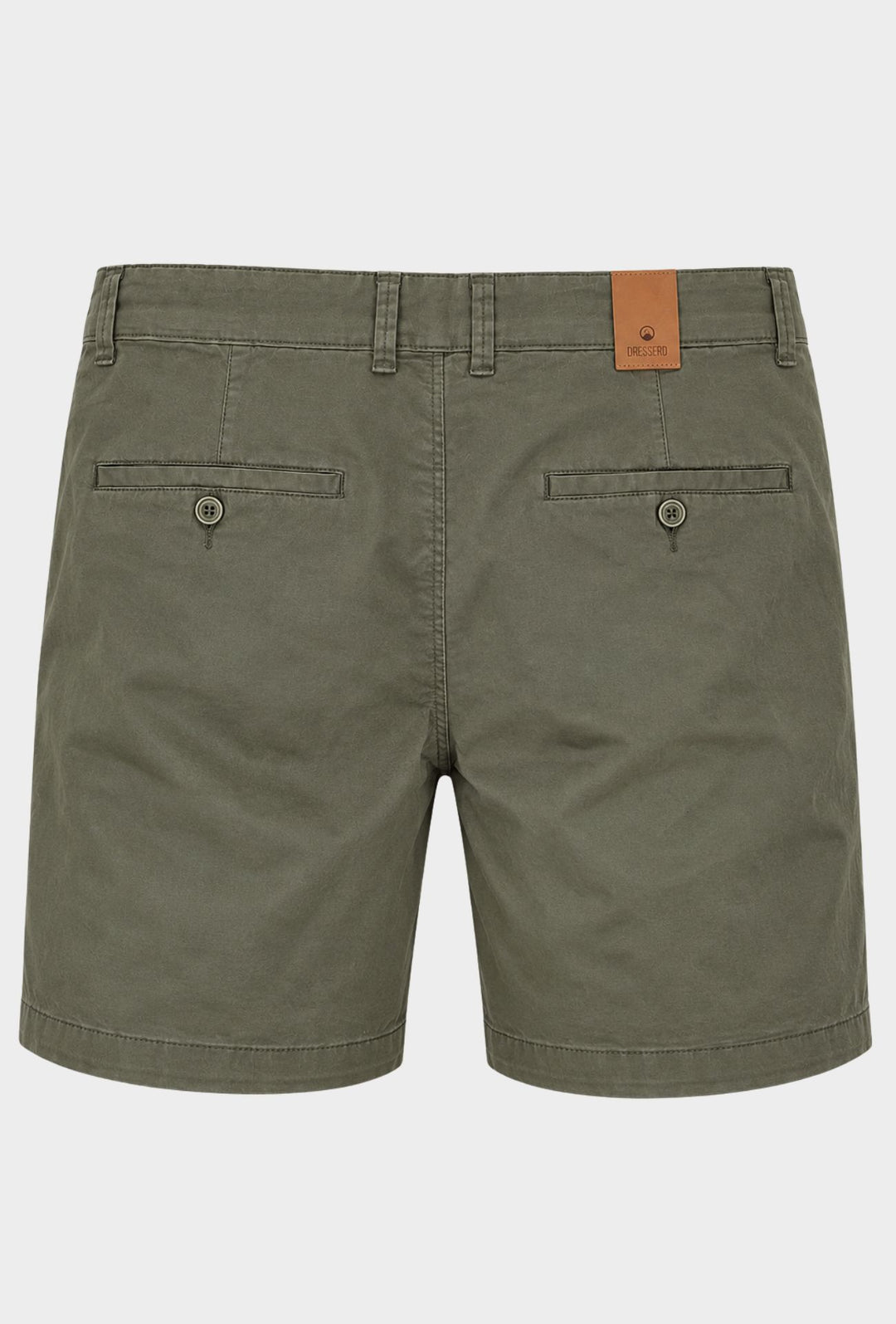 Bermuda uomo tasca america in cotone Pantaloncino Dresserd - VERDE