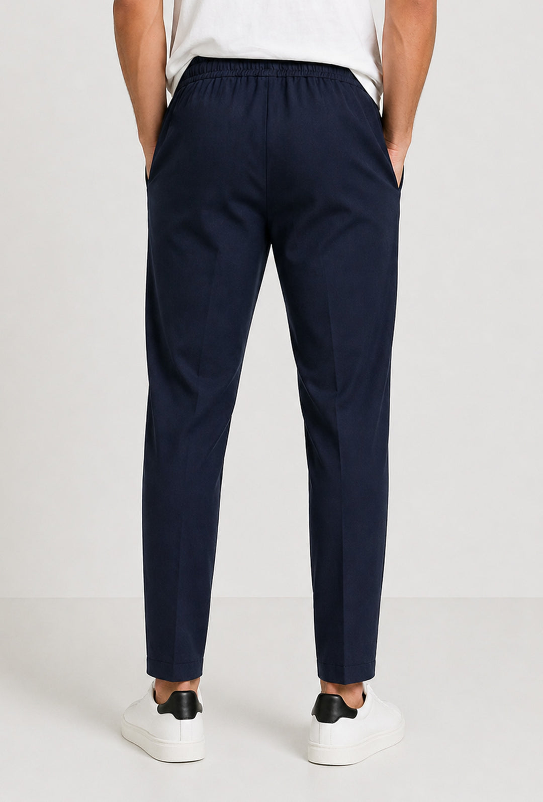 Pantalaccio uomo Dresserd estivo in viscosa made in italy - BLU