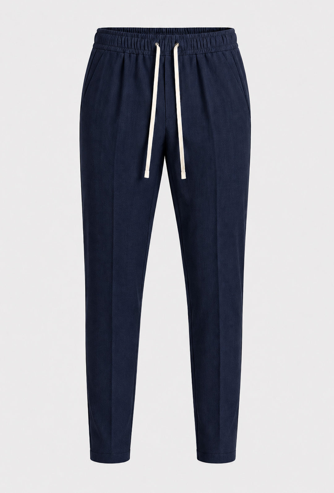 Pantalaccio uomo Dresserd estivo in viscosa made in italy - BLU