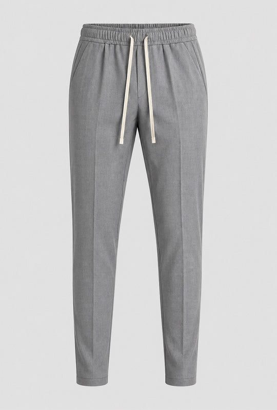 Pantalaccio uomo Dresserd estivo in viscosa made in italy - GRIGIO