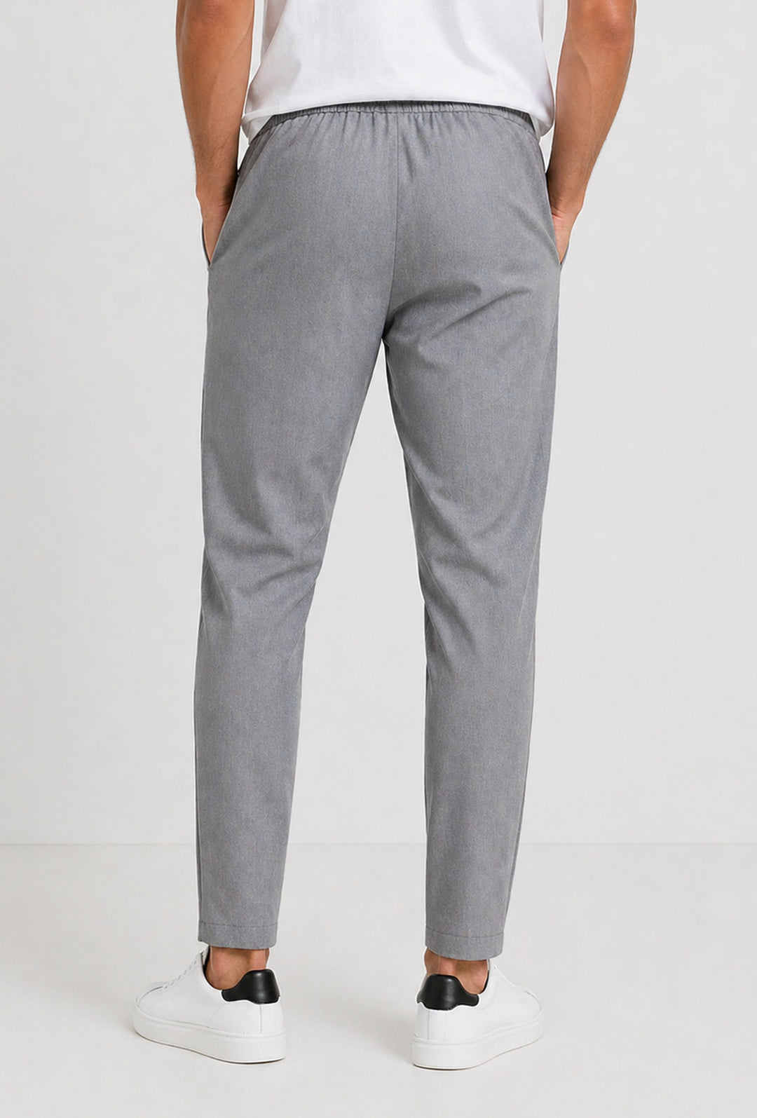 Pantalaccio uomo Dresserd estivo in viscosa made in italy - GRIGIO