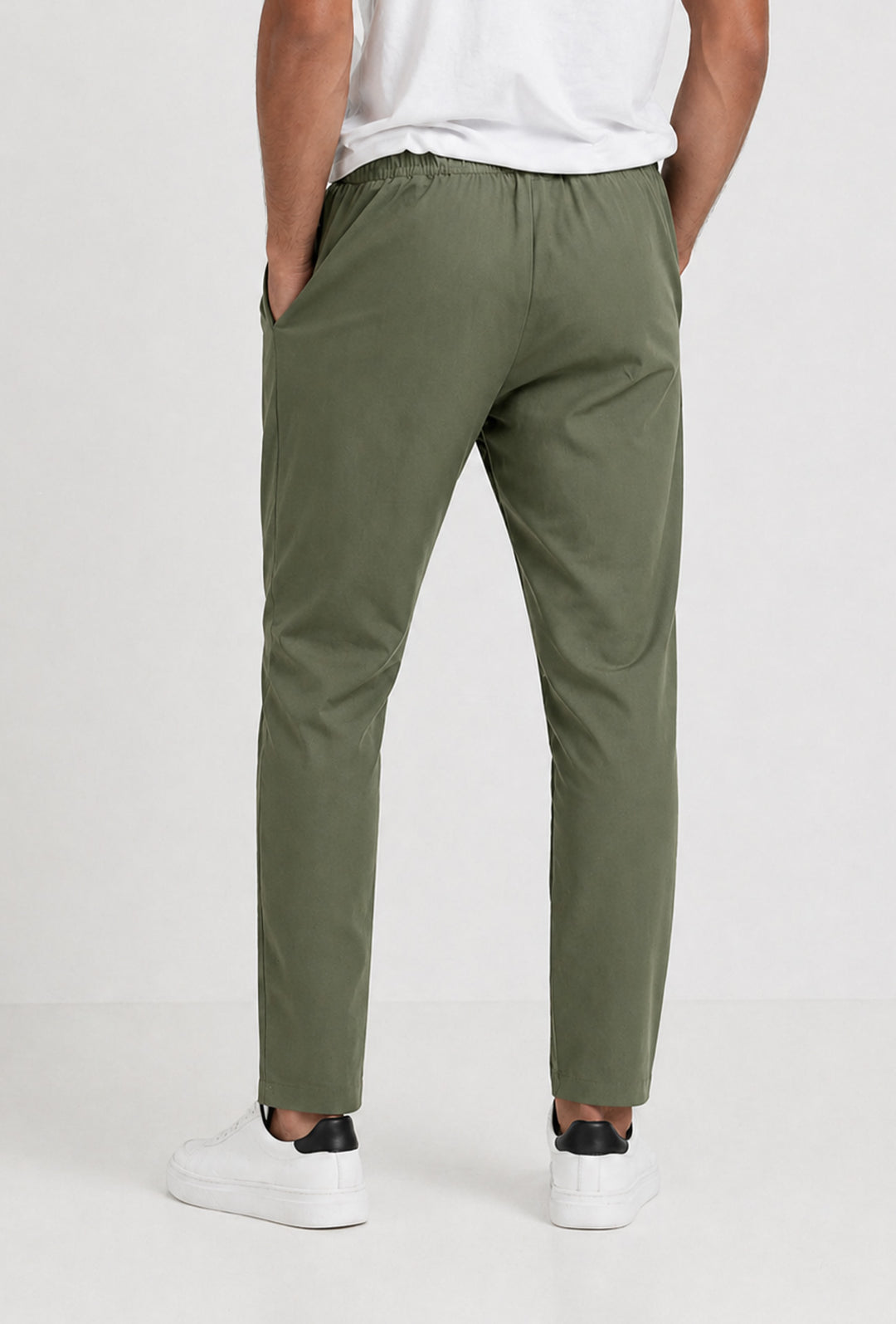 Pantalaccio uomo Dresserd estivo in viscosa made in italy - VERDE