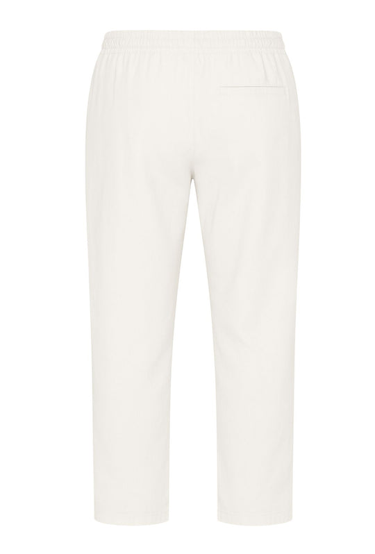 Pantalone Uomo in Lino e Cotone Pantalaccio - BIANCO