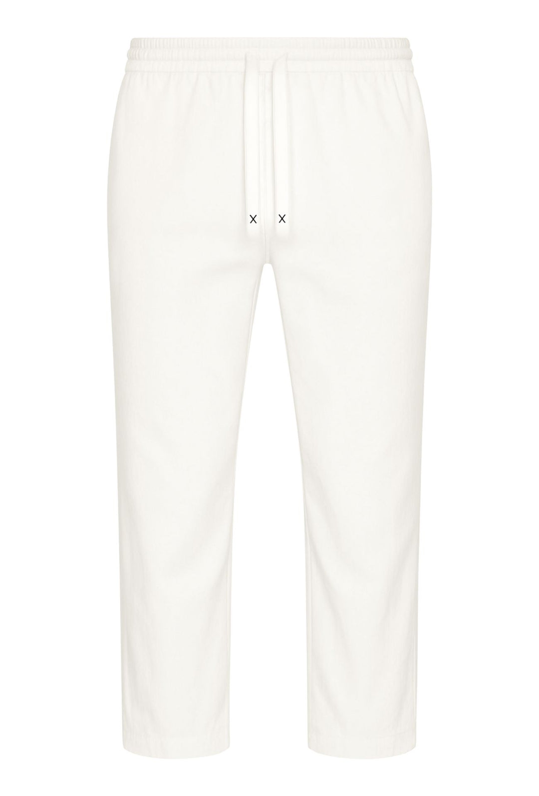 Pantalone Uomo in Lino e Cotone Pantalaccio - BIANCO