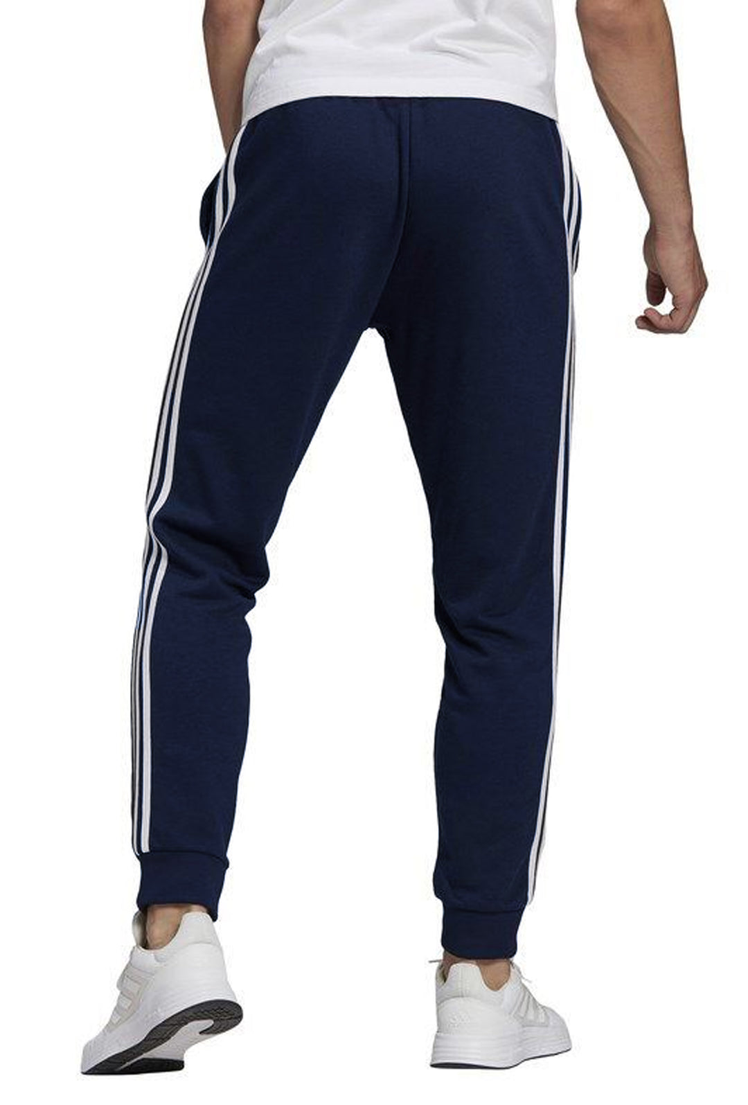 Pantalone Adidas Unisex con bande laterali - BLU