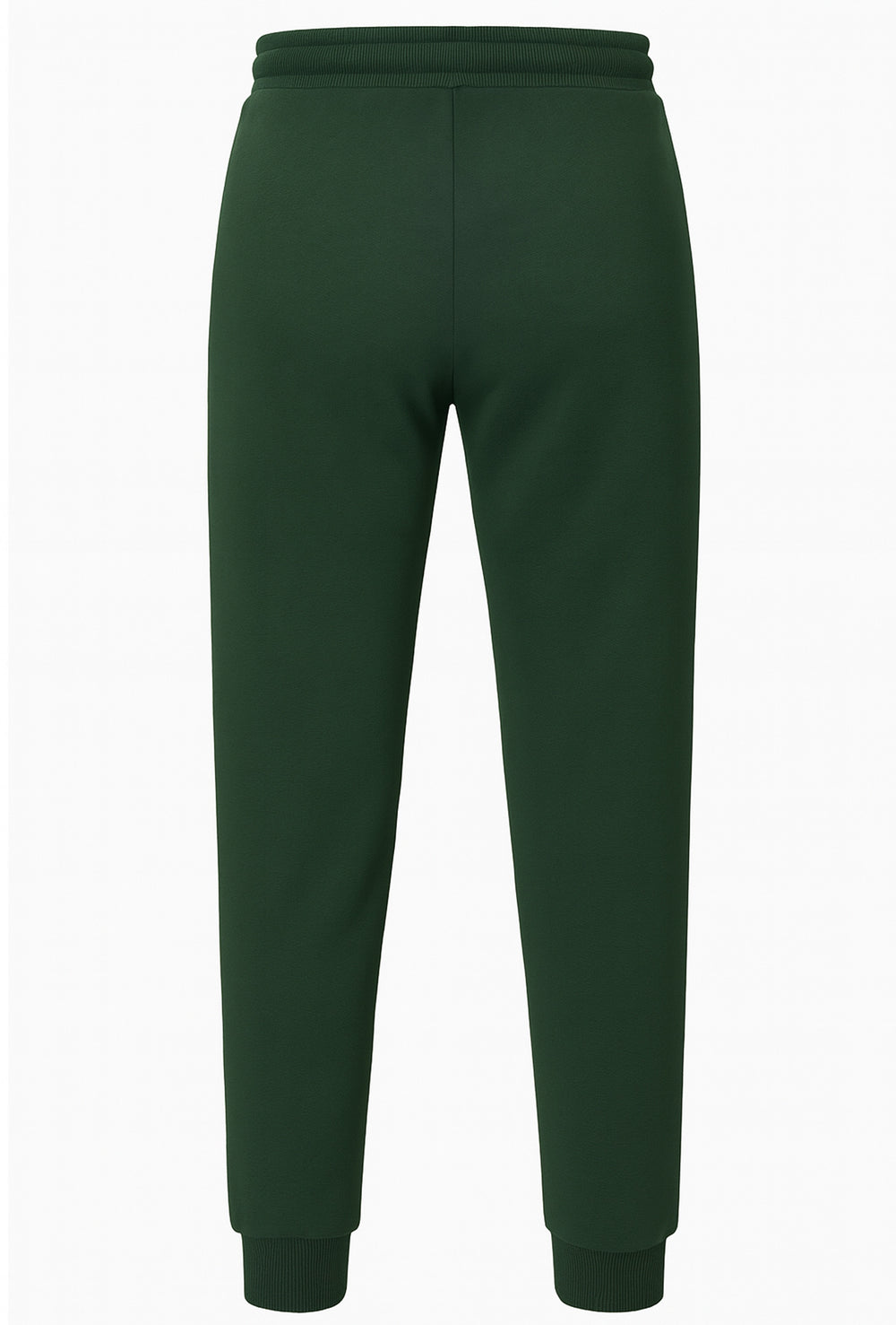 Pantalone di tuta uomo invernale Felpato con polsino - VERDE