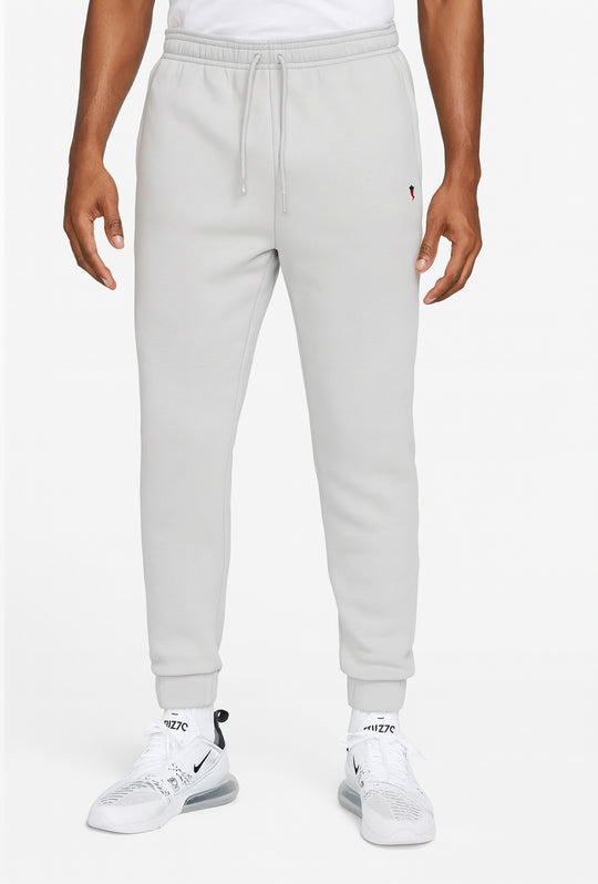 Pantalone di tuta uomo invernale Felpato con polsino - GRIGIO