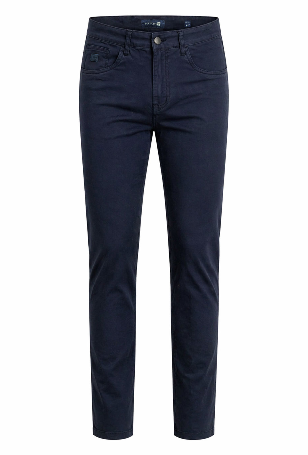 Pantalone uomo Portocervo 5 tasche in cotone leggero - BLU