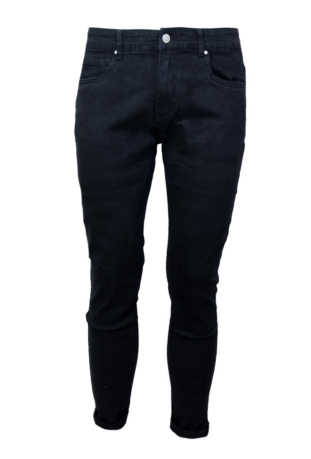 Jeans Nero Pantalone Uomo Slim Fit Elasticizzato Dresserd Gamba stretta