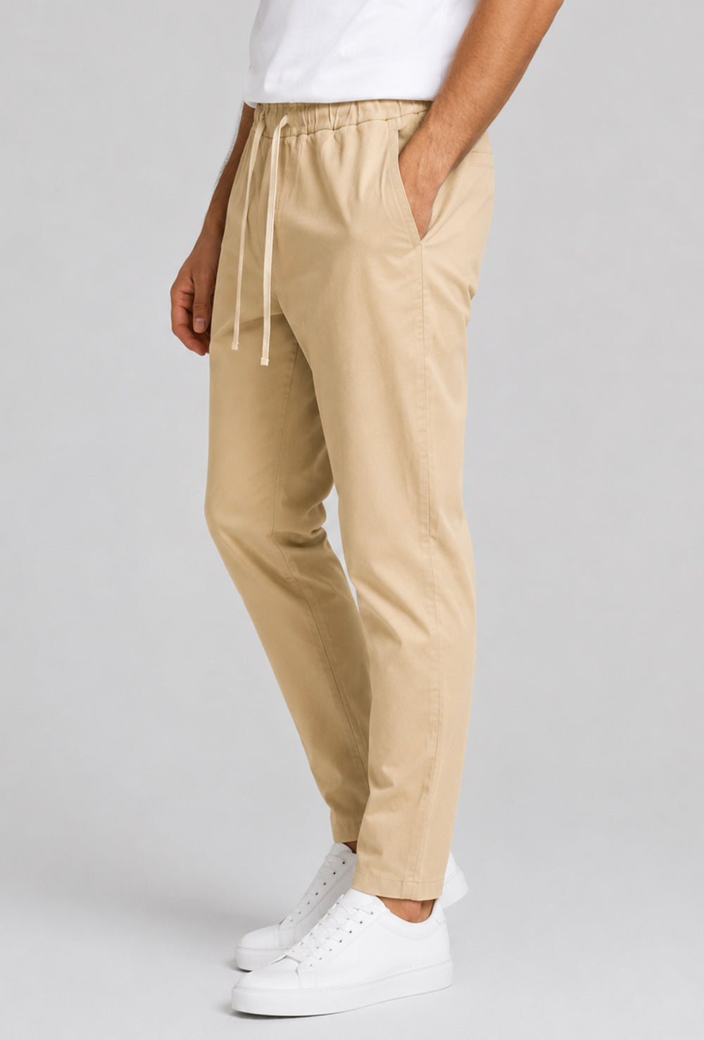 Pantalaccio Uomo in Cotone dresserd made in italy- BEIGE