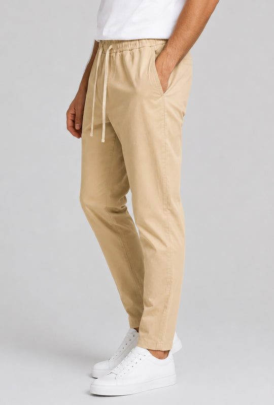 Pantalaccio Uomo in Cotone dresserd made in italy- BEIGE
