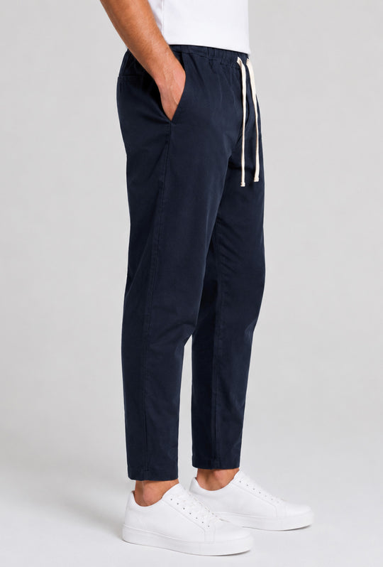 Pantalaccio Uomo in Cotone dresserd made in italy- BLU