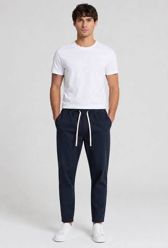 Pantalaccio Uomo in Cotone dresserd made in italy- BLU