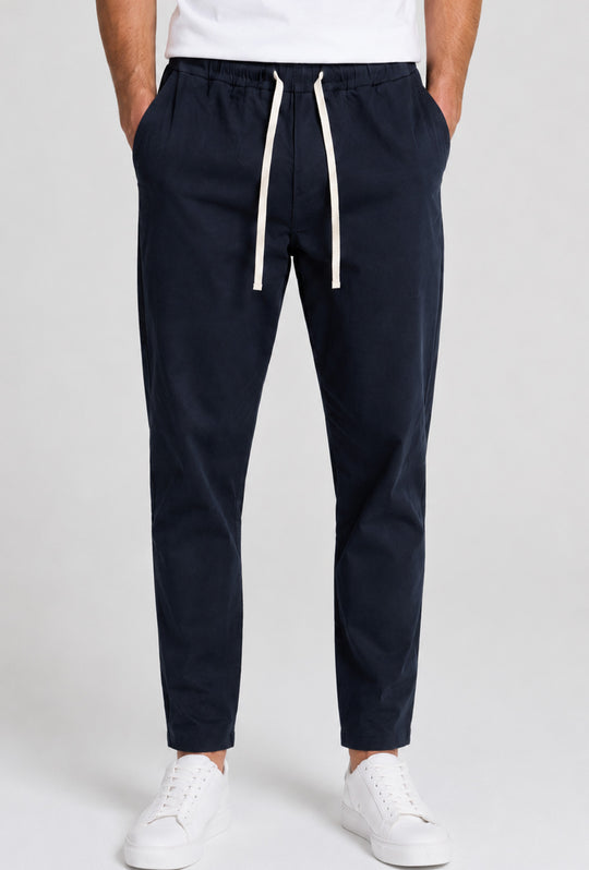 Pantalaccio Uomo in Cotone dresserd made in italy- BLU