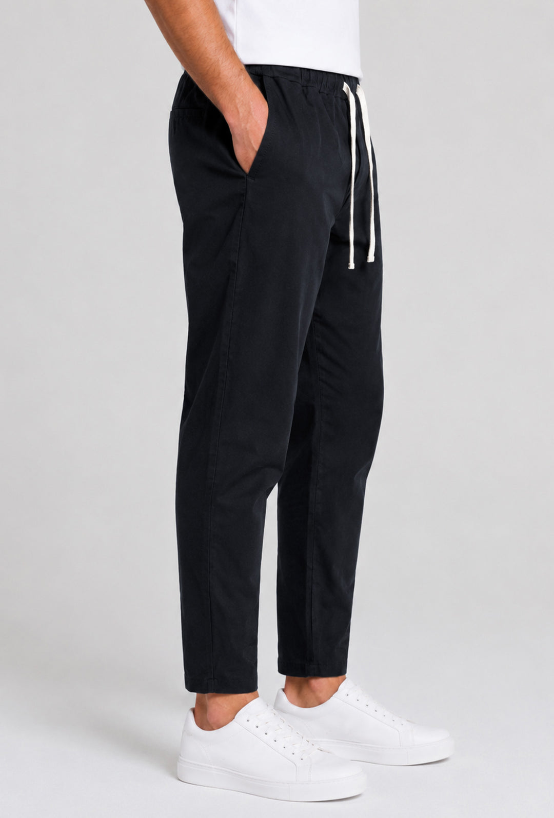 Pantalaccio Uomo in Cotone dresserd made in italy- NERO