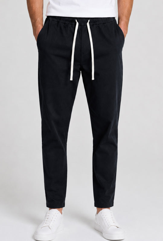 Pantalaccio Uomo in Cotone dresserd made in italy- NERO