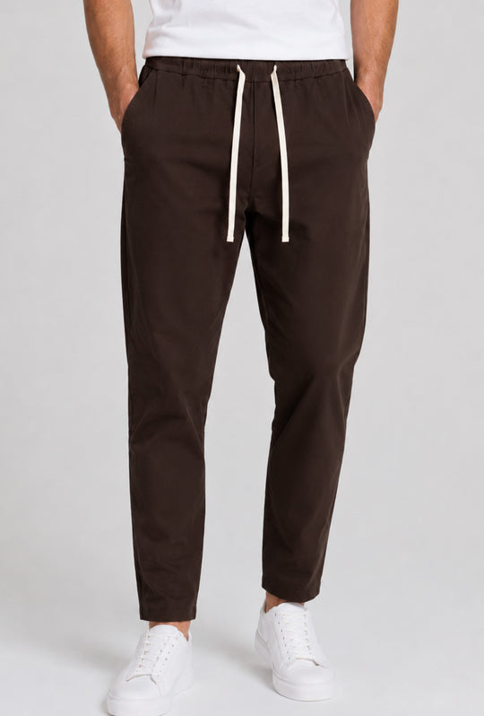 Pantalaccio Uomo in Cotone dresserd made in italy- TESTA DI MORO