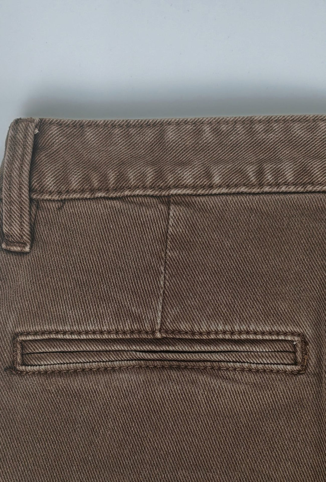 Pantalone Uomo Invernale DRESSERD Effetto Jeansato Tasca America Regular Fit- CAFFE'