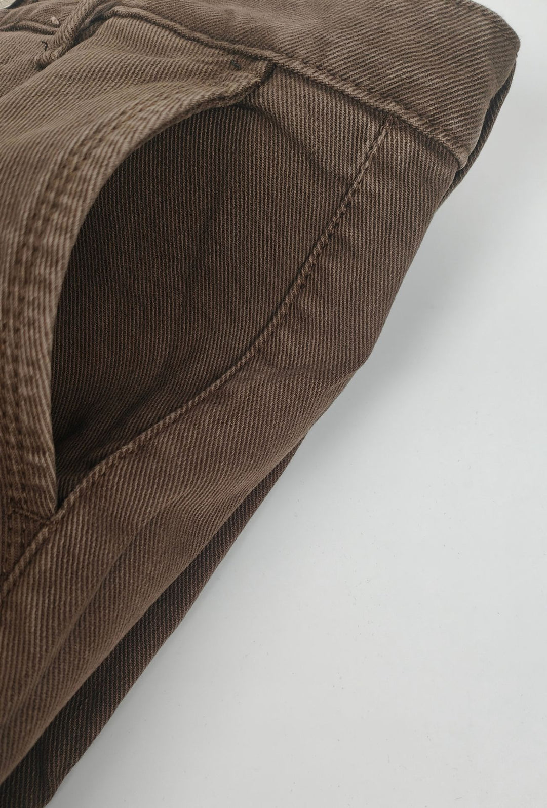 Pantalone Uomo Invernale DRESSERD Effetto Jeansato Tasca America Regular Fit- CAFFE'