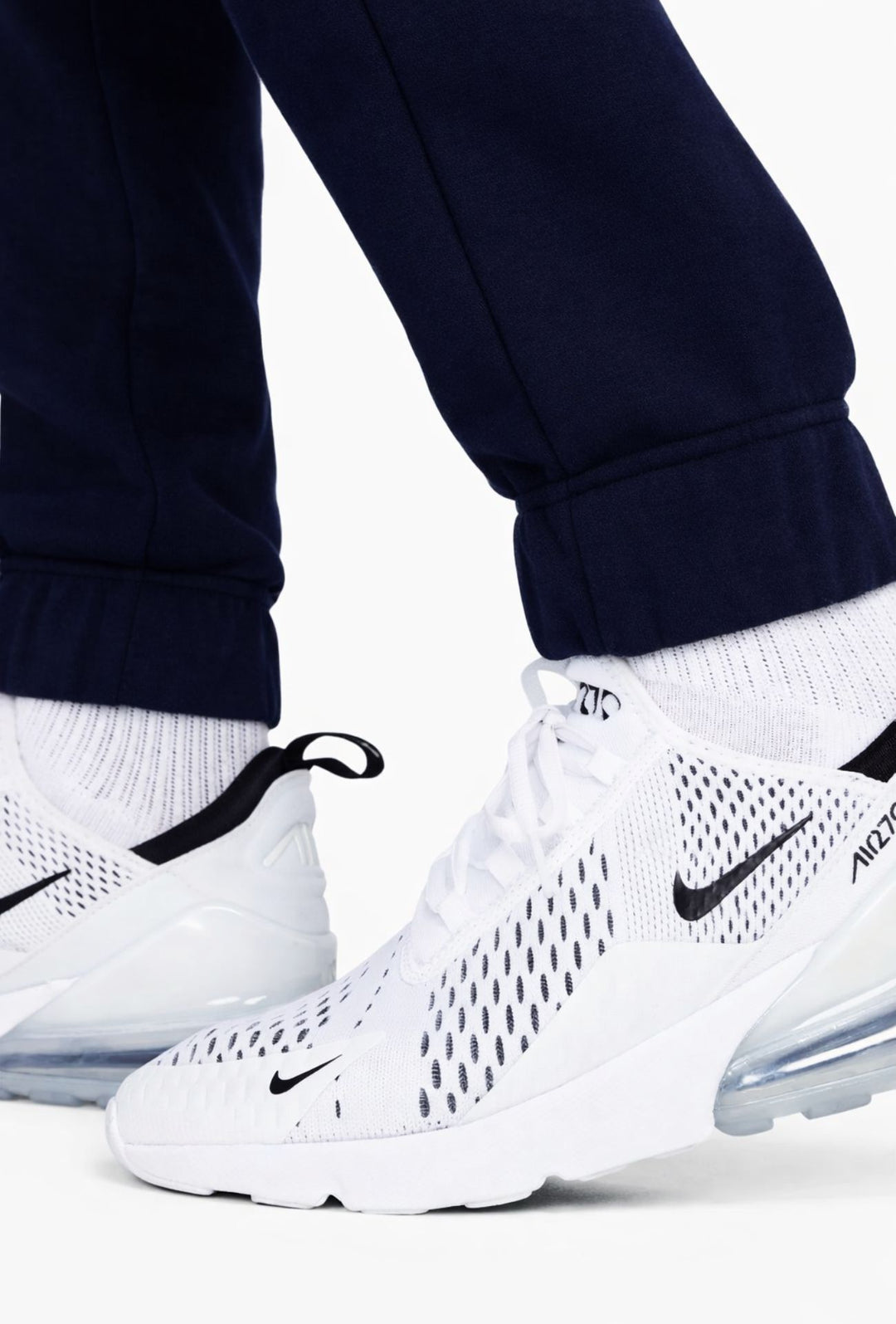 Pantalone Uomo NIKE felpato park20 con polsino - BLU