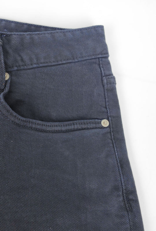Pantalone Uomo Invernale DRESSERD Effetto Jeans 5 Tasche- BLU SCURO