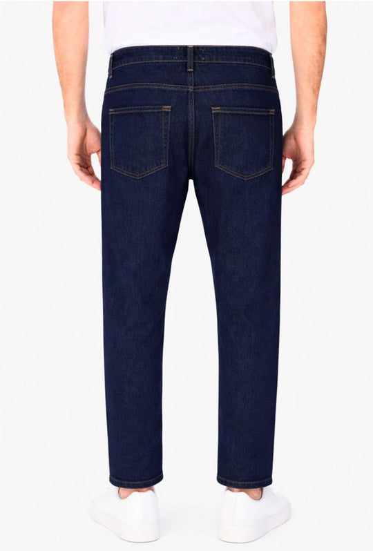 Pantalone Jeans Uomo tela fissa denim capri