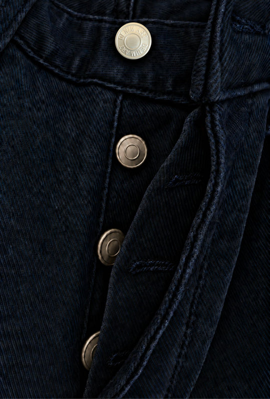 Pantalone Uomo Invernale DRESSERD Effetto Jeans 5 Tasche- BLU SCURO