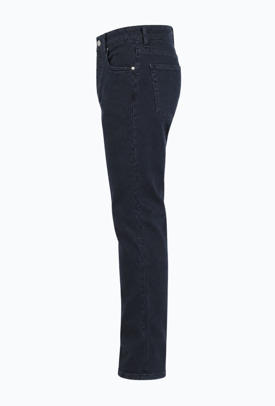 Pantalone Uomo Invernale DRESSERD Effetto Jeans 5 Tasche- BLU SCURO