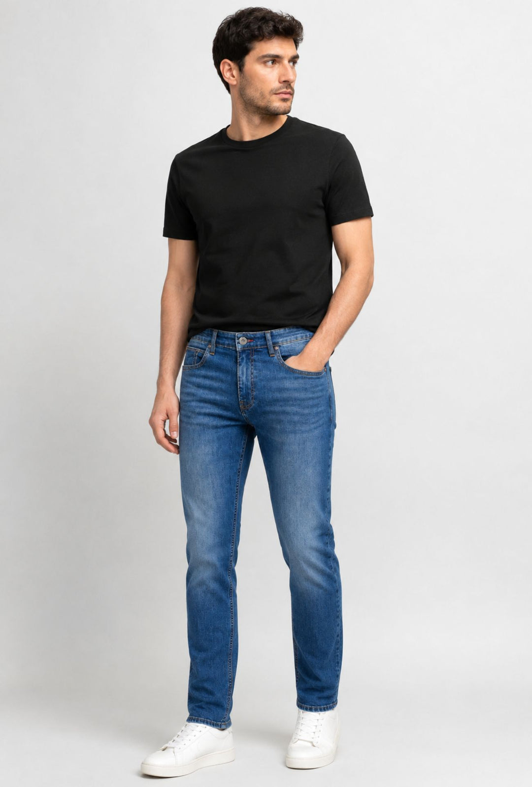 Jeans Uomo COVERI MOVING Regular Fit -LAVAGGIO MEDIO