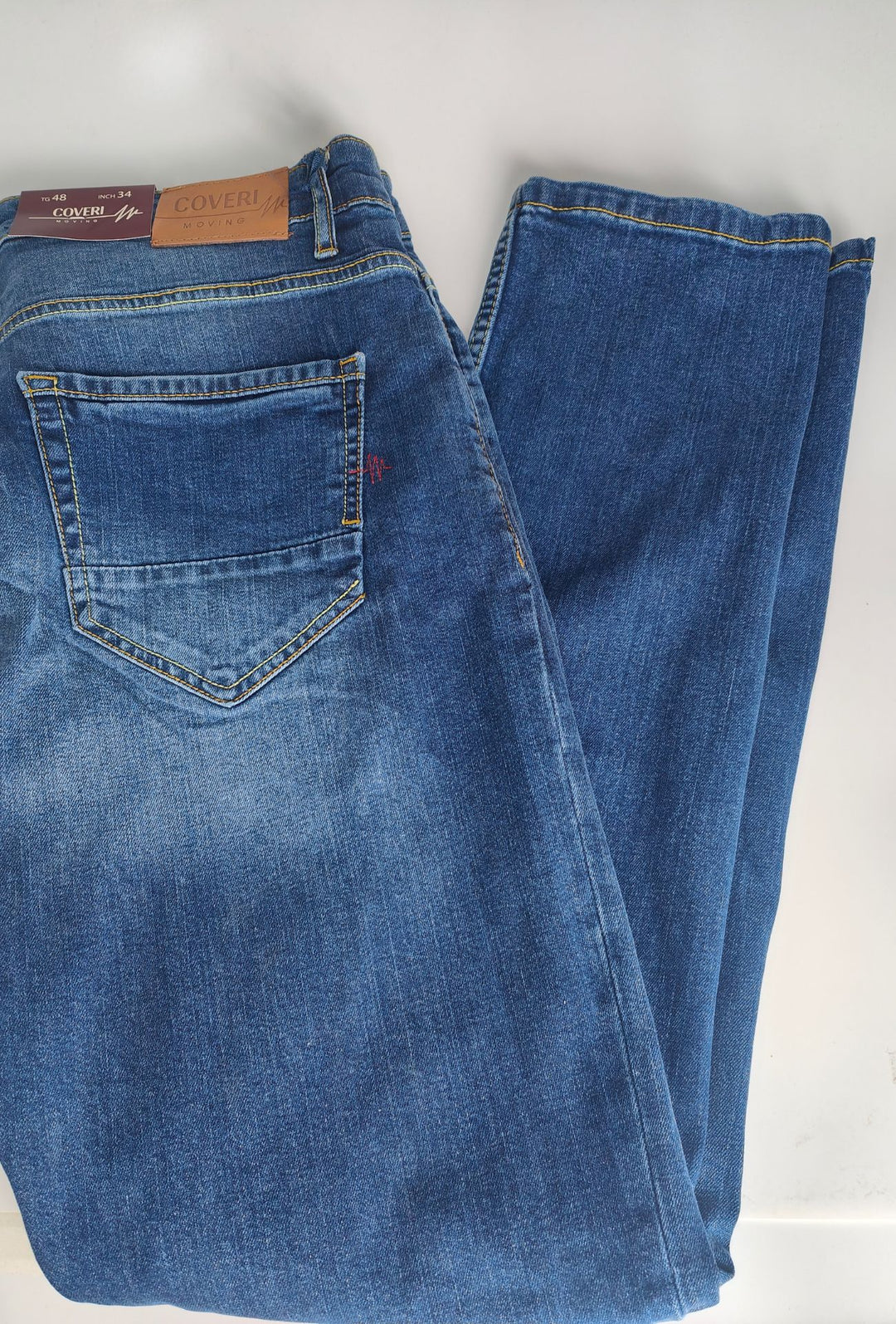 Jeans Uomo COVERI MOVING Regular Fit -LAVAGGIO MEDIO