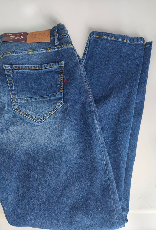 Jeans Uomo COVERI MOVING Regular Fit -LAVAGGIO MEDIO