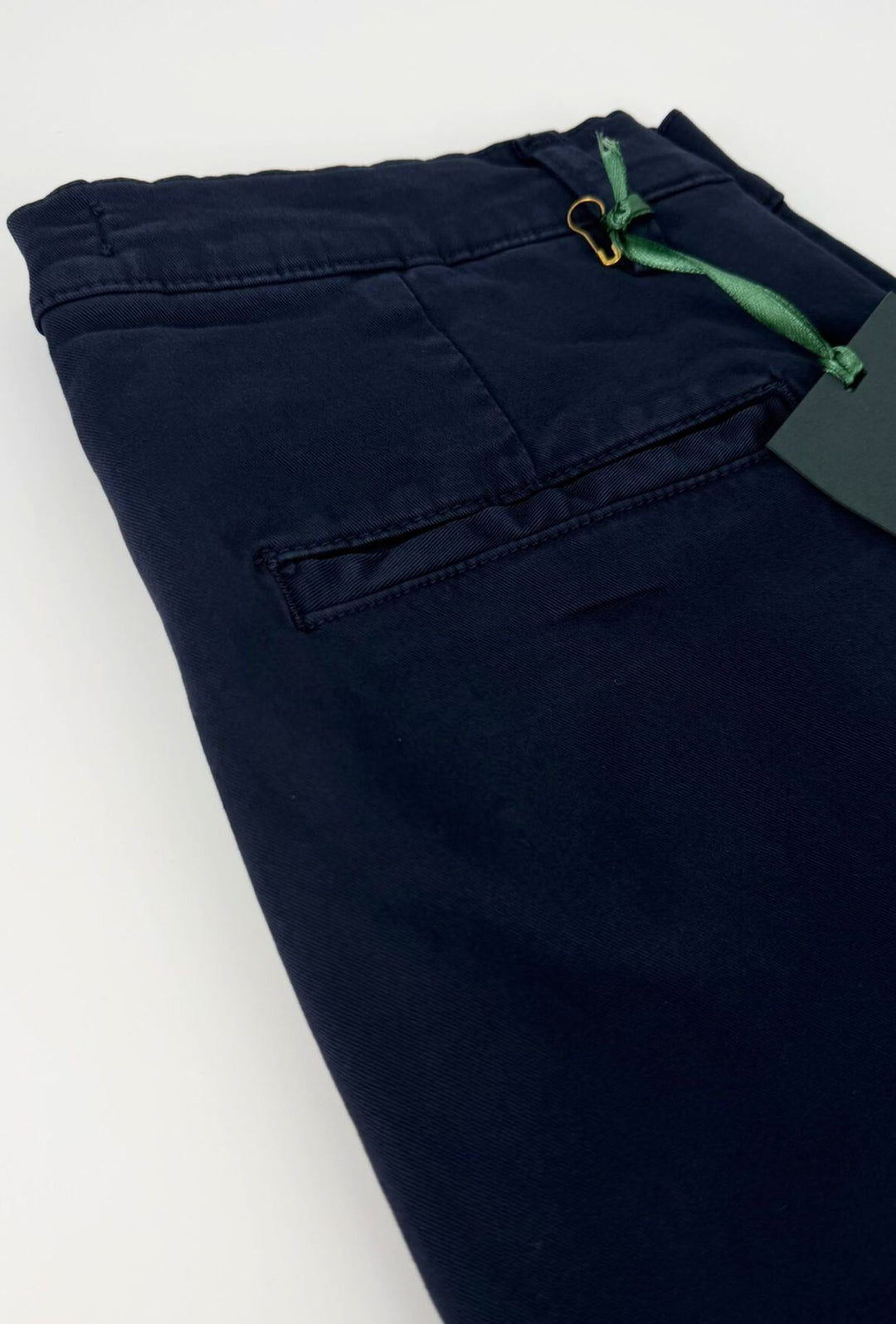 Pantalone uomo Caldo cotone tasca america gamba stretta - BLU