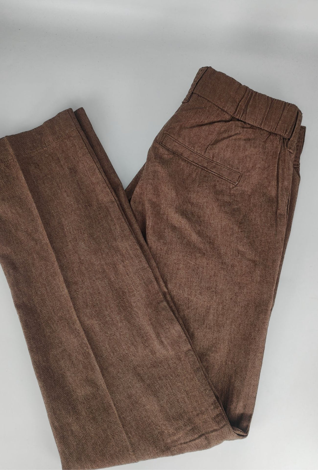 Pantalaccio uomo Dresserd lino cotone comfort Fit - CAMMELLO