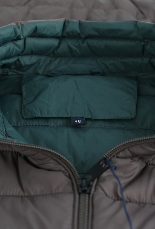 Giubbotto Uomo Piumino Leggero Emporio Senza cappuccio Giubbotti Leggeri - VERDE MILITARE