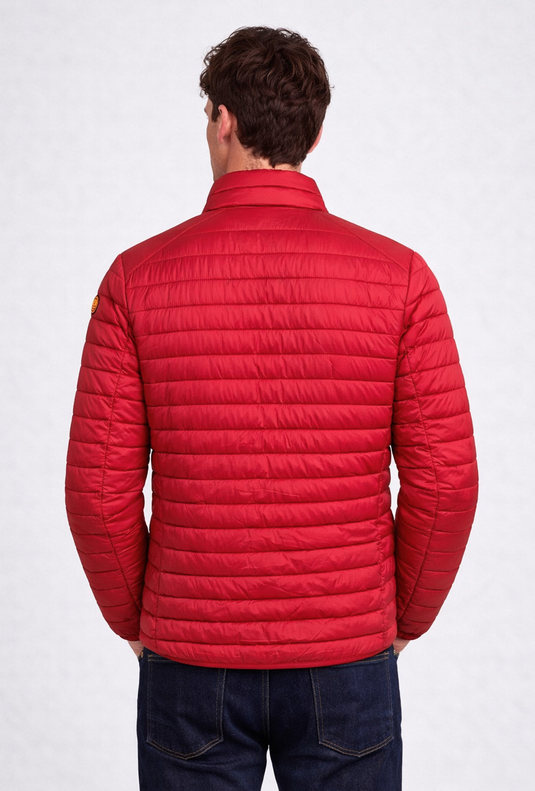Piumino uomo Navy Sail Navigare 80 grammi senza cappuccio - ROSSO