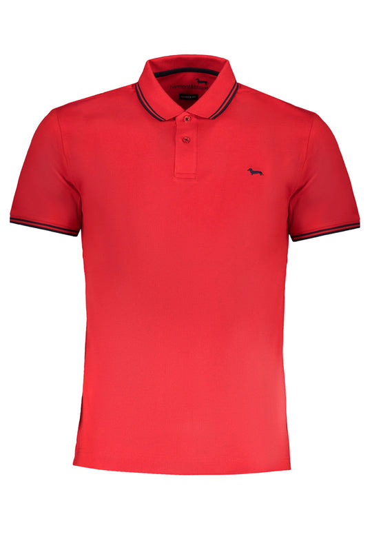 Polo Uomo Harmont & Blaine 100% Cotone Piquet - ROSSO