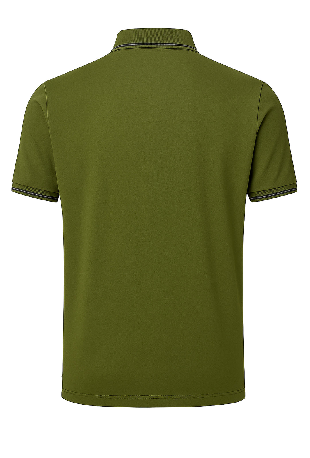 Polo Uomo in cotone Jersey Regular fit - VERDE MILITARE