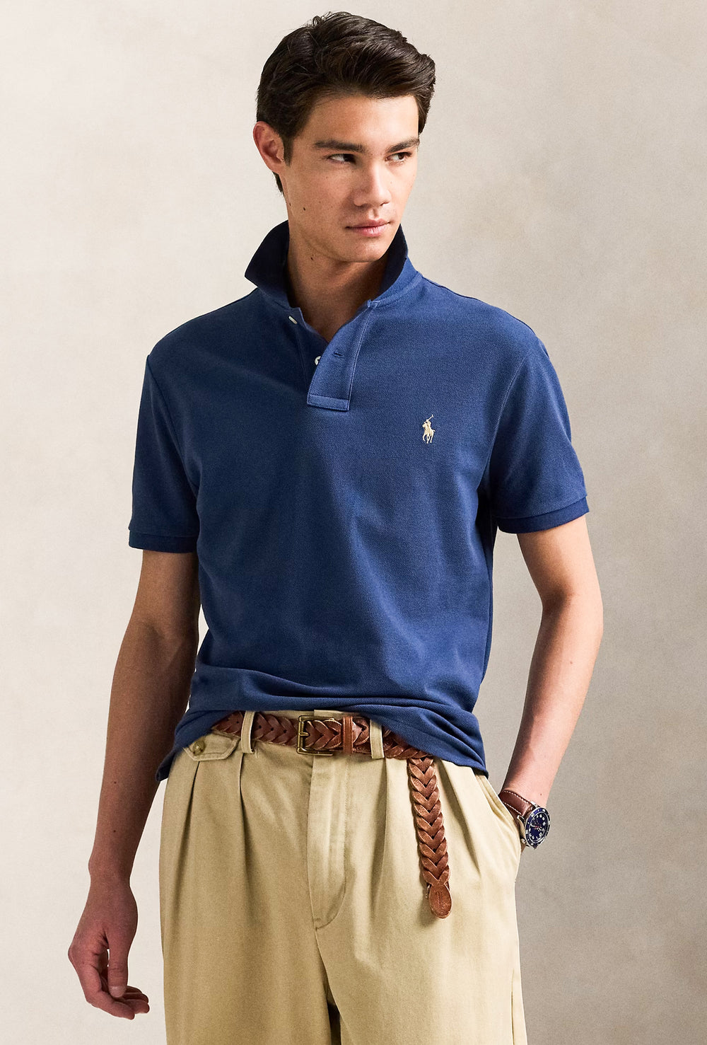 Polo Ralph Lauren Iconic Mesh uomo cotone piqué colorato - AVIO