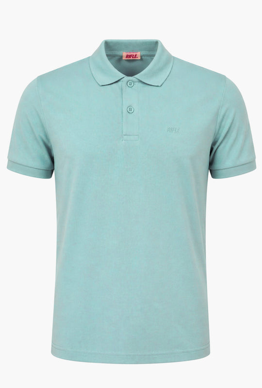 Polo uomo Rifle in 100% cotone piquet - POLVERE