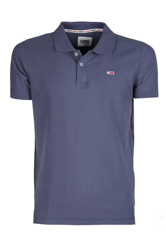 Polo Uomo Tommy Hilfiger TJM CLASSIC SOLID POLO TWILIGHT NAVY Dresserd - PETROLIO