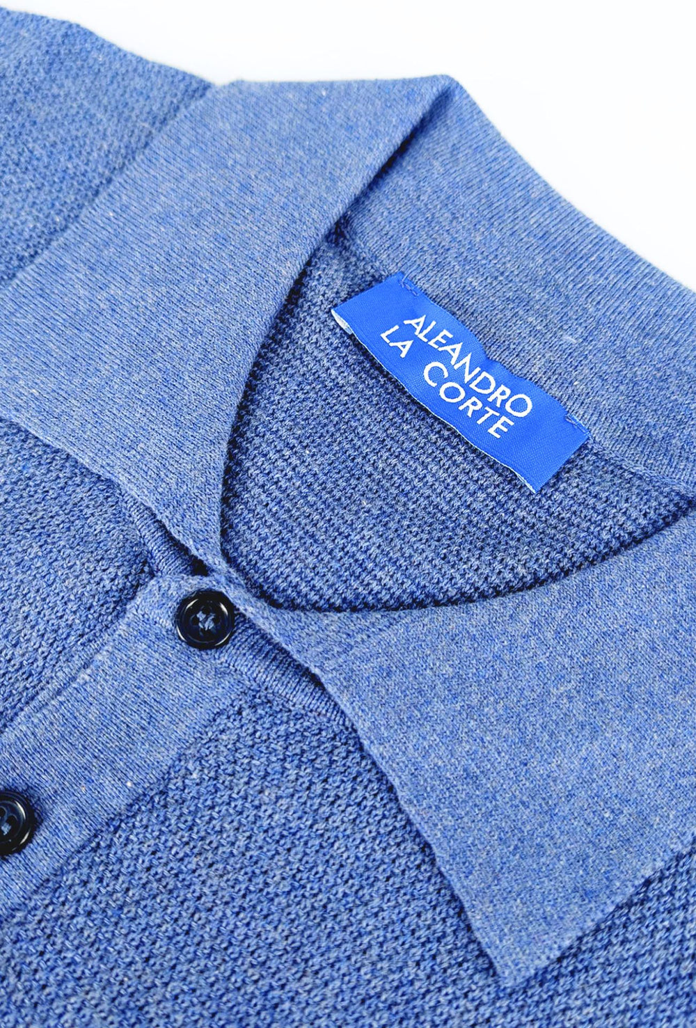 Polo Uomo in Filo Cotone trama lavorata Made in Italy Dresserd - AVIO