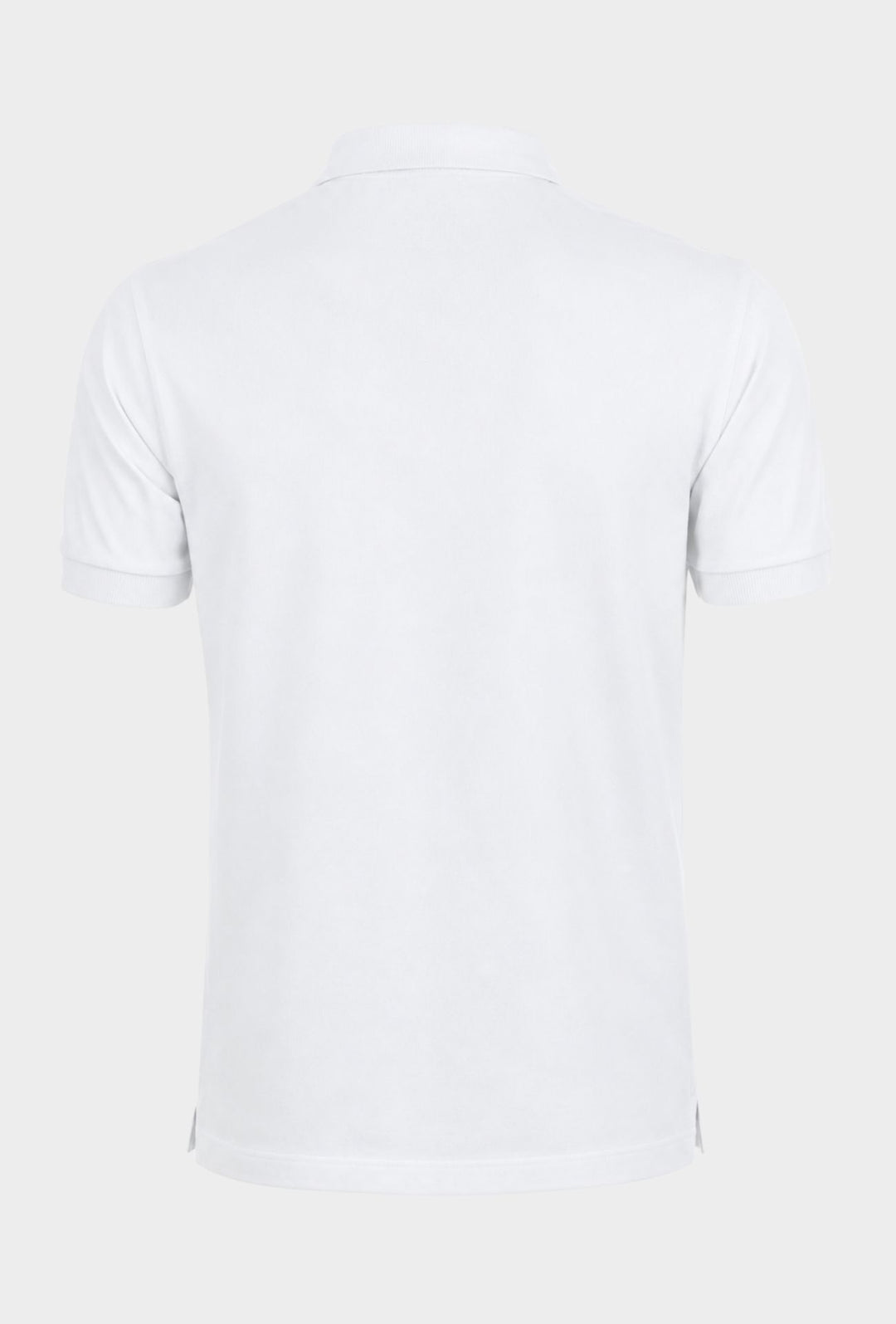Polo Uomo NORWAY mezza manica 100% Cotone Tinta Unita - BIANCO