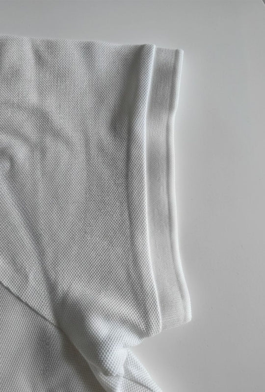 Polo Uomo Calvin Klein in Cotone 100% – Bianco