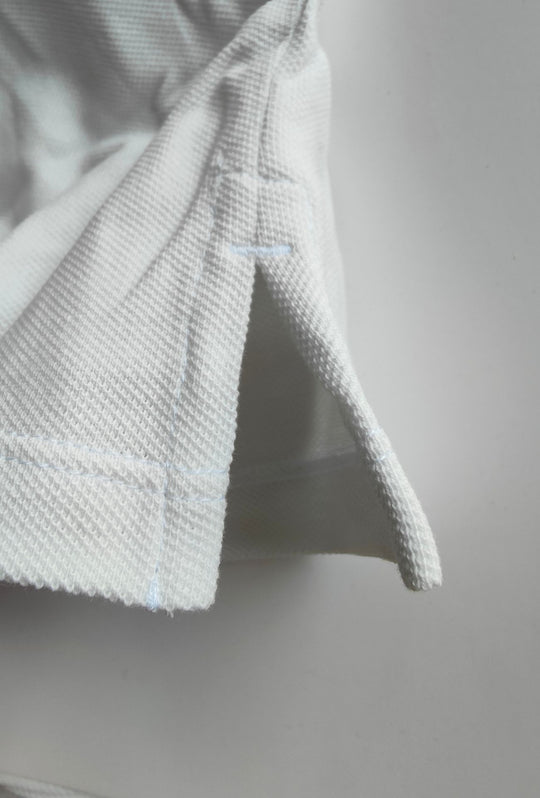 Polo Uomo Calvin Klein in Cotone 100% – Bianco