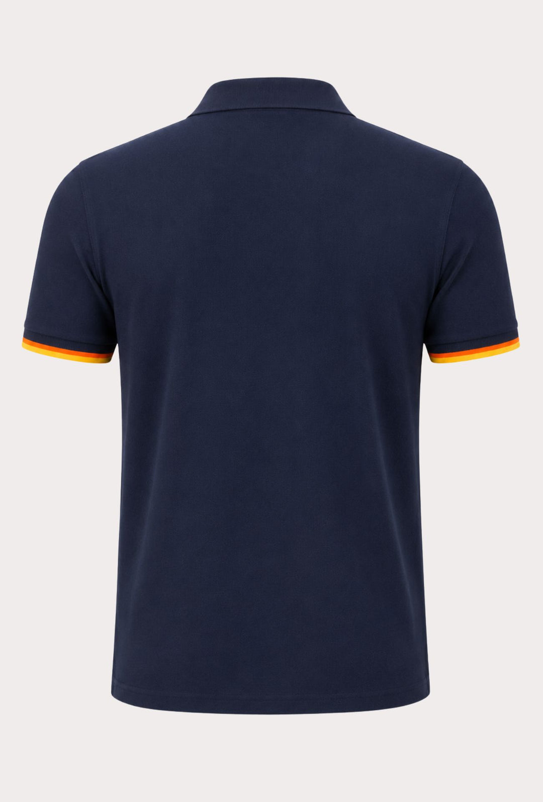 Polo Uomo Cranberry cotone Jersey semi slim con righe a contrasto - BLU NOTTE