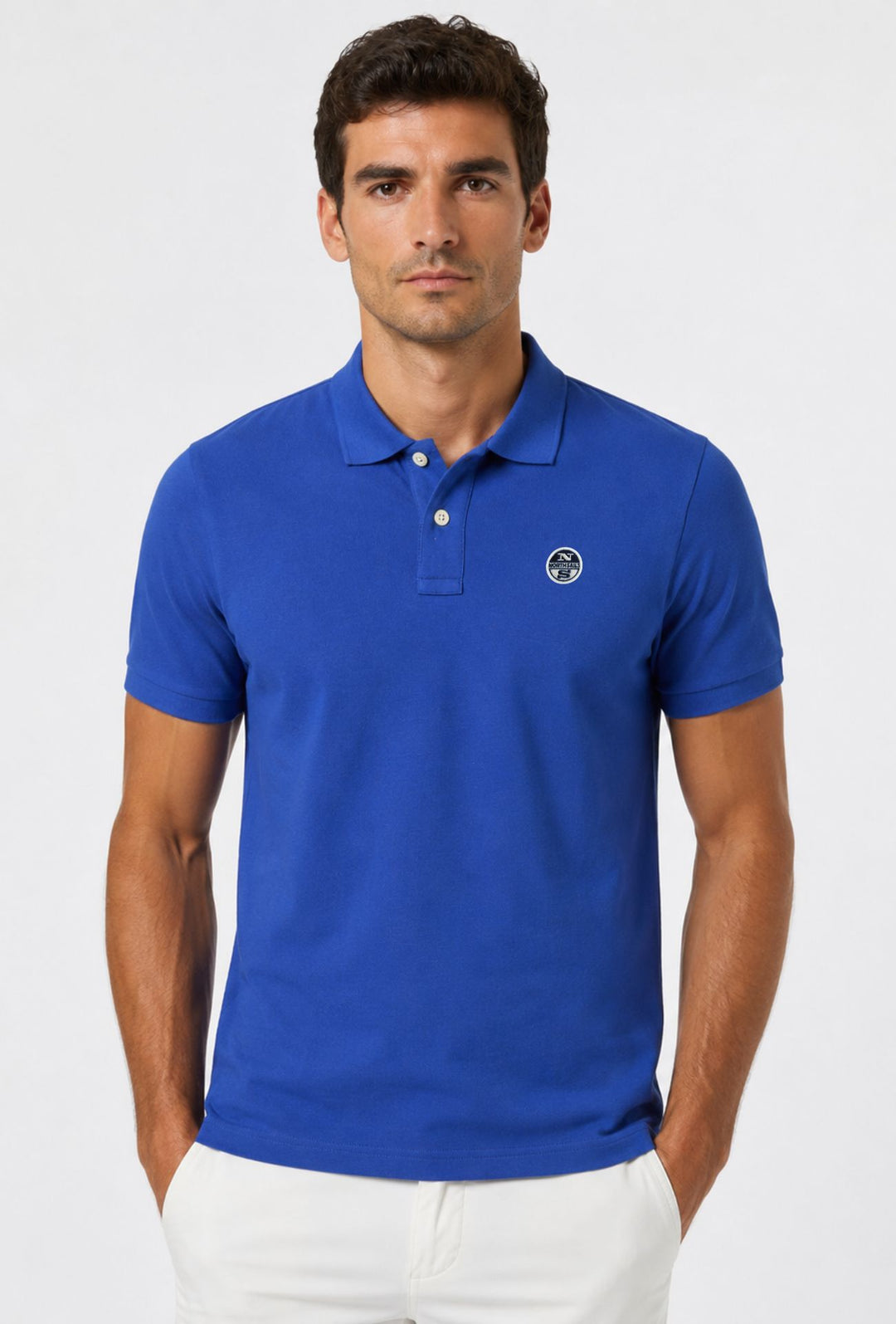 Polo Uomo Regular Fit North Sails- AVIO