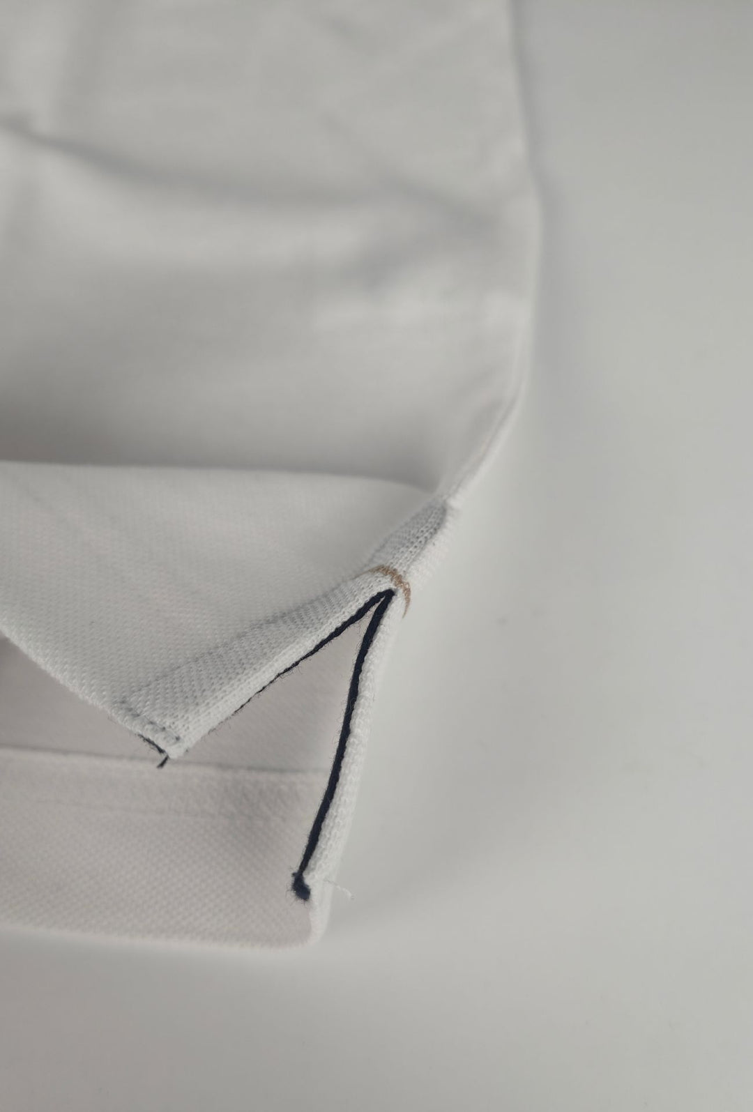 Polo Uomo P-CLUB cotone piquet logo stampato lato cuore- BIANCO