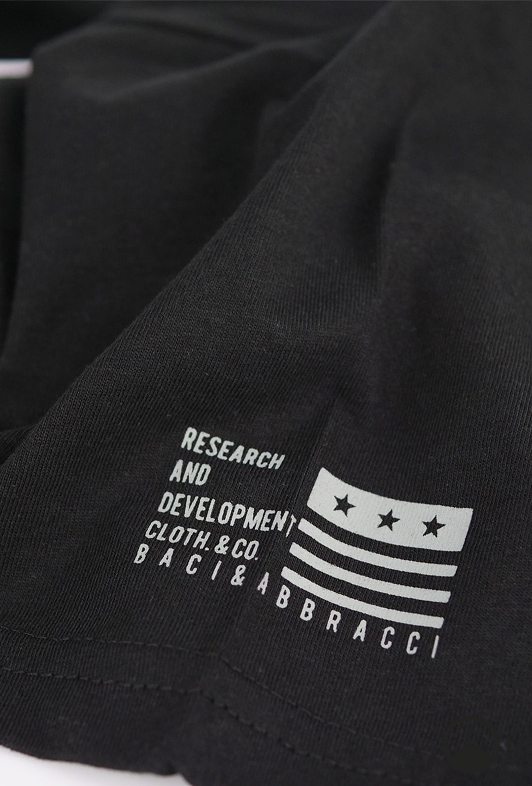 T-Shirt Uomo Baci & Abbracci Maglietta Serafino in cotone Regular Fit Maglie Dresserd - NERO
