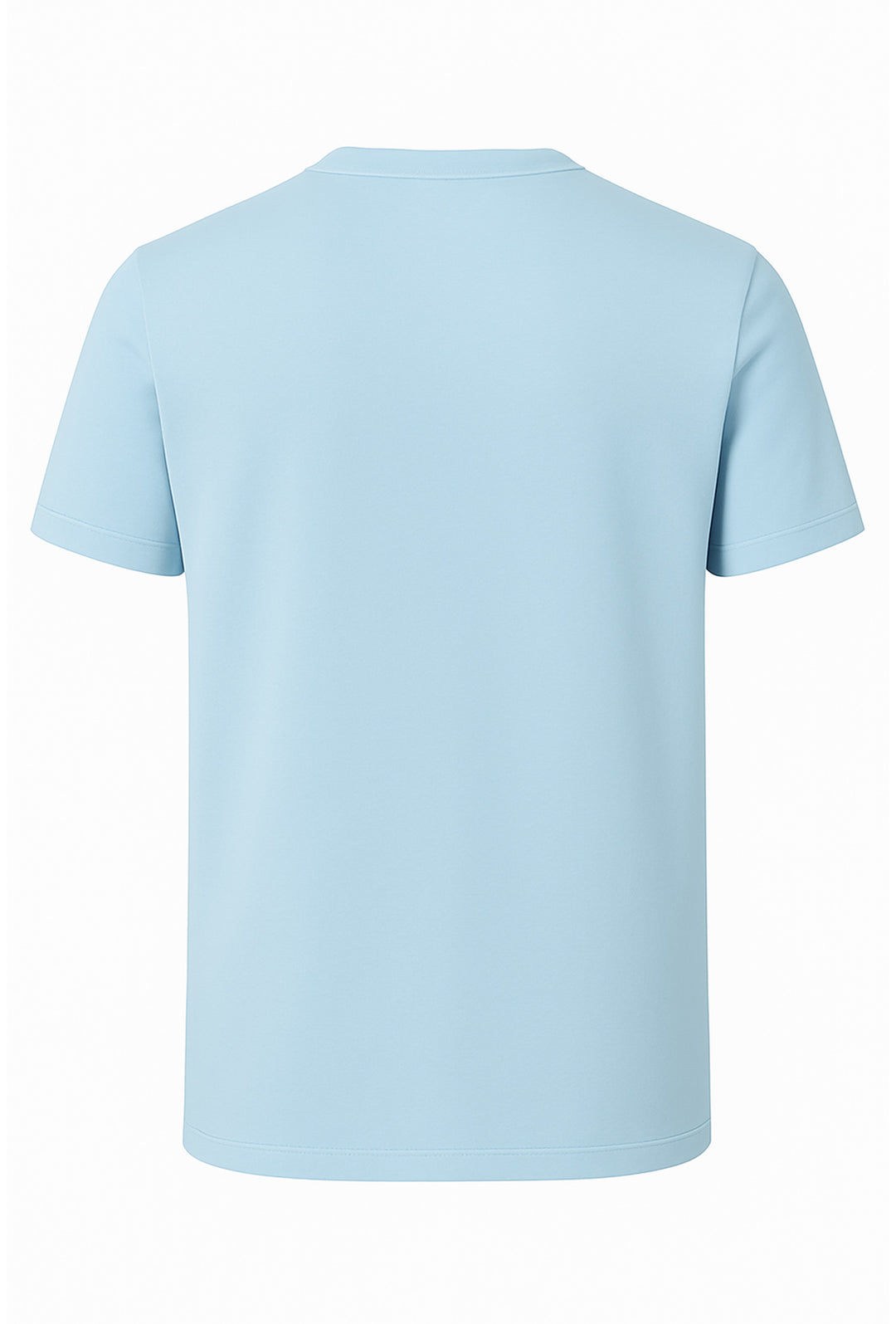 T-Shirt uomo CALVIN KLEIN slim fit con grafica grande sul petto - AZZURRO